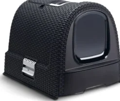 Intratuin Curver Katzentoilette grau 51 x 38,5 x 39,5 cm| Katzentoiletten & Zubehör