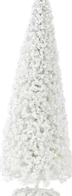 Intratuin Decoris Dekobaum Foam weiß D 15 H 40 cm| Weihnachtsfiguren & -Objekte