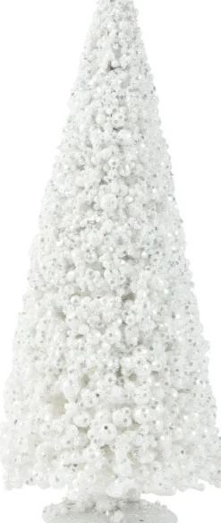 Intratuin Decoris Dekobaum Foam weiß D 13 H 30 cm| Weihnachtsfiguren & -Objekte