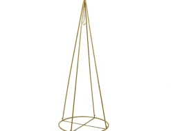 Intratuin Decoris Deko-Baum gold D 120 H 300 cm| Alternative Weihnachtsbäume|Weihnachtsfiguren & -Objekte