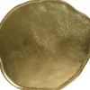 Intratuin Decoris Dekoteller gold 40 x 36 x 1 cm| Dekoschalen & -Teller