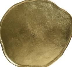 Intratuin Decoris Dekoteller gold 40 x 36 x 1 cm| Dekoschalen & -Teller