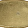 Intratuin Decoris Dekoteller gold 18,5 x 38 x 1 cm| Dekoschalen & -Teller