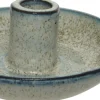 Intratuin Decoris Kerzenständer blau 16 x 13 x 5,3 cm| Kerzenständer