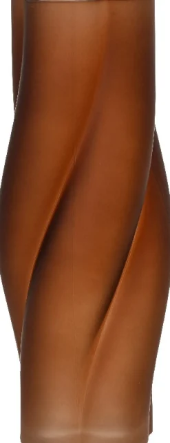 Intratuin Decoris Vase Luisa braun D 11,5 H 30 cm| Vasen & Krüge|Blumentöpfe & Pflanzgefäße