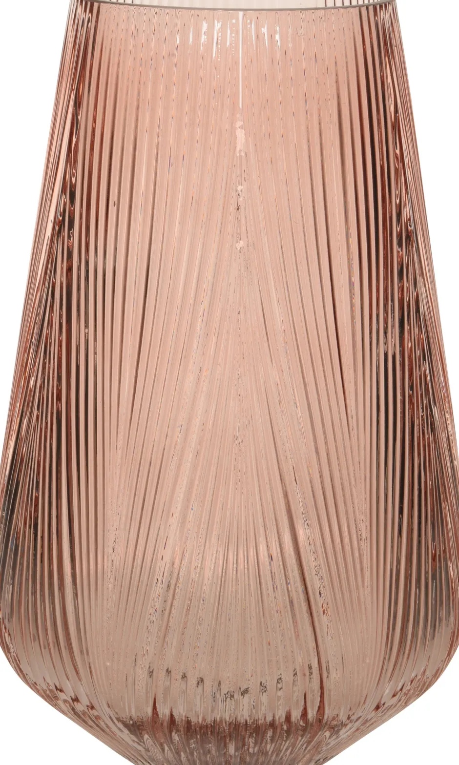 Intratuin Decoris Vase rosa D 18 H 28 cm| Vasen & Krüge|Blumentöpfe & Pflanzgefäße