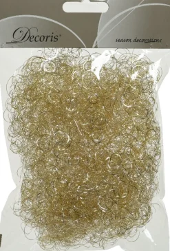 Intratuin Decoris Engelshaar gold / silber 2 x 13,5 x 20 cm| Weihnachtsgirlanden & Lametta