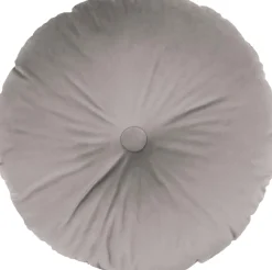 Intratuin Dekokissen Button grau 45 x 45 x 10 cm| Kissen|Dekokissen