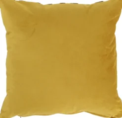 Intratuin Dekokissen Jacquard gelb 45 x 45 x 10 cm| Kissen|Dekokissen