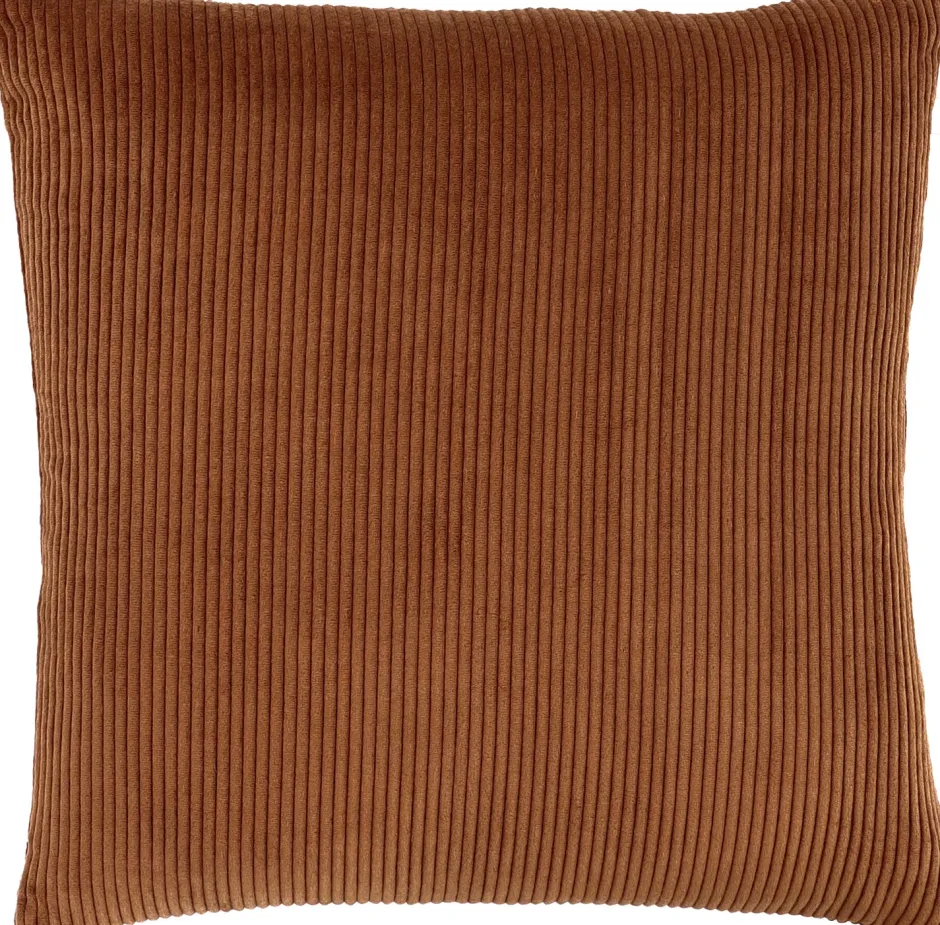 Intratuin Dekokissen Rib kupfer 45 x 45 x 10 cm| Kissen|Dekokissen
