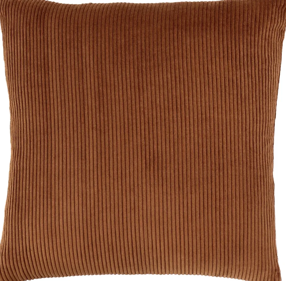 Intratuin Dekokissen Rib kupfer 45 x 45 x 10 cm| Kissen|Dekokissen