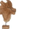 Intratuin Dijk Natural Collections Skulptur auf Ständer organisch 40 x 10 x 59 cm| Dekofiguren & -Objekte