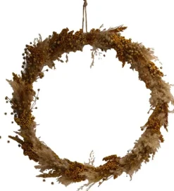 Intratuin Dijk Natural Collections Wanddekoration gelb D 38 H 3,5 cm| Wandhänger