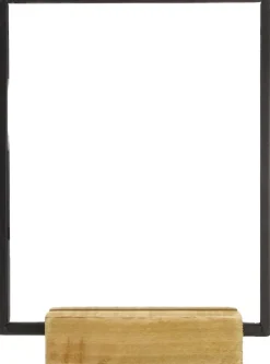 Intratuin Dijk Natural Collections Bilderrahmen Kik schwarz 21 x 7 x 28 cm| Bilderrahmen