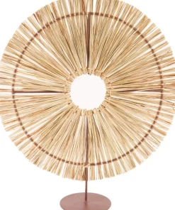 Intratuin Dijk Natural Collections Kranz mit Fuß naturell 42 x 48 cm| Dekofiguren & -Objekte