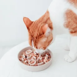 Intratuin District 70 Hundenapf Bamboo Anti-Schling S beige D 13,5 H 2,6 cm| Futternäpfe & Trinknäpfe|Futternäpfe & Trinknäpfe