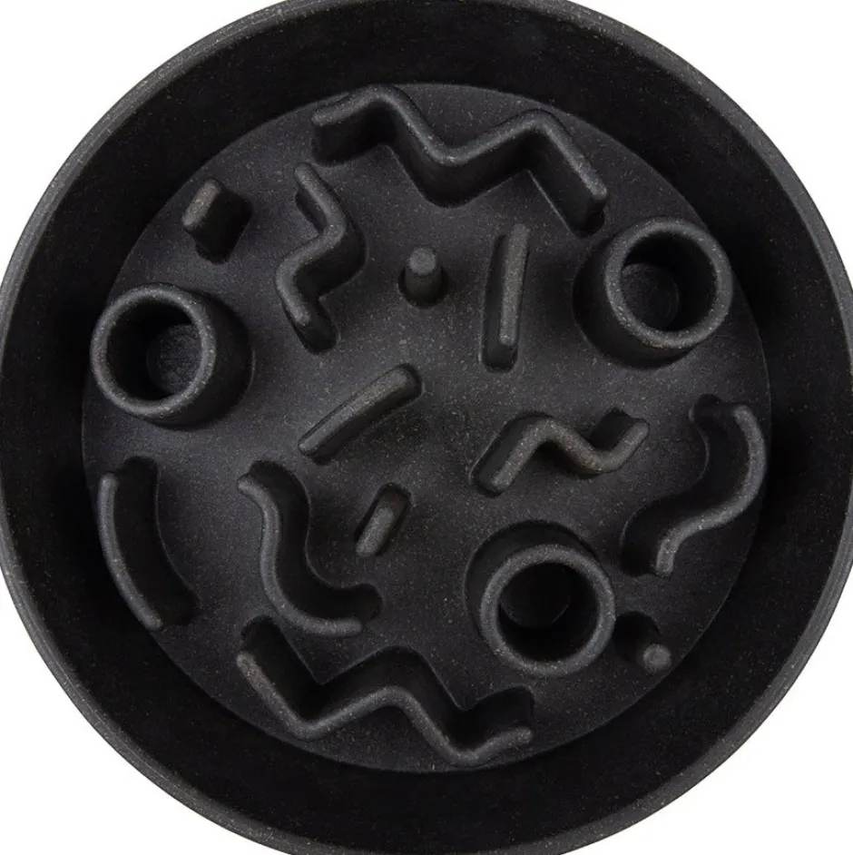 Intratuin District 70 Hundenapf Bamboo Anti-Schling M grau D 21 H 5,3 cm| Futternäpfe & Trinknäpfe|Futternäpfe & Trinknäpfe