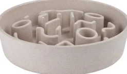 Intratuin District 70 Hundenapf Bamboo Anti-Schling M beige D 21 H 5,3 cm| Futternäpfe & Trinknäpfe|Futternäpfe & Trinknäpfe