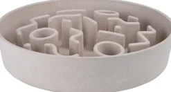 Intratuin District 70 Hundenapf Bamboo Anti-Schling L beige D 28 H 6,2 cm| Futternäpfe & Trinknäpfe|Futternäpfe & Trinknäpfe