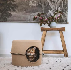 Intratuin District 70 Katzenkorb Höhle D 44 H 30 cm| Katzenbetten & -Körbe