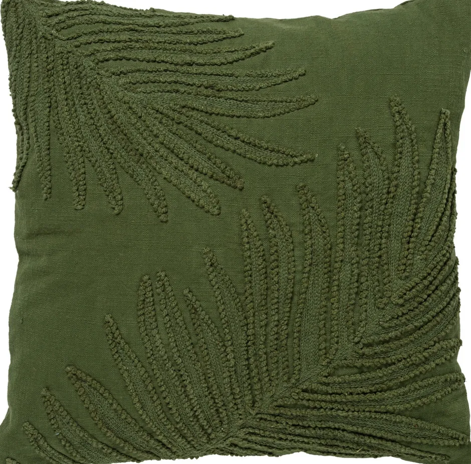 Intratuin Dutch Decor Dekokissen Lex grün 45 x 45 x 22 cm| Kissen|Dekokissen