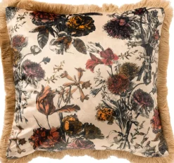 Intratuin Dutch Decor Dekokissen Yasmin beige 45 x 45 x 5 cm| Kissen|Dekokissen