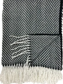 Intratuin Dutch Decor Plaid Josefien grau 140 x 180 cm| Decken & Plaids