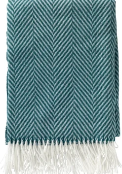 Intratuin Dutch Decor Plaid Josefien blau 140 x 180 cm| Decken & Plaids