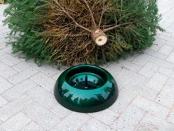 Intratuin EasyFix Weihnachtsbaumständer grün D 30 cm| Weihnachtsbaumständer