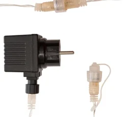 Intratuin Eisregen Lichterkette Basis-Set 4m 96 LEDs warmweiß| Eisregen Lichterketten