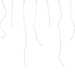 Intratuin Eisregen-Lichterkette 180 cm mit 90 LEDs extra warm| Eisregen Lichterketten