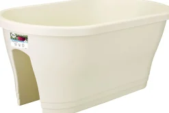 Intratuin Elho Balkonkasten Corsica weiß 58 x 29,6 x 24 cm| Balkonkästen|Blumentöpfe & Pflanzgefäße