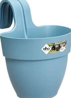 Intratuin Elho Balkonkasten Vibia Easyhanger blau 20,5 x 24,1 x 26,5 cm| Blumenampeln & Hängetöpfe|Blumentöpfe & Pflanzgefäße