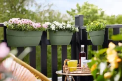 Intratuin Elho Balkonkasten Vibia Easyhanger grün 46 x 24,1 x 26,5 cm| Balkonkästen|Blumentöpfe & Pflanzgefäße