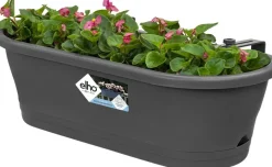 Intratuin Elho Corsica Balkonkasten 58,5 x 24,5 x 20,2 cm  anthrazit| Balkonkästen|Blumentöpfe & Pflanzgefäße