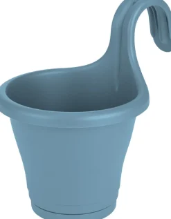 Intratuin Elho Corsica Balkonkasten blau D 19 H 26 cm| Balkonkästen|Blumentöpfe & Pflanzgefäße