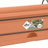 Intratuin Elho green basics Balkonkasten all-in-one 69,2 x 25,7 x 16,7 cm terracotta| Balkonkästen|Blumentöpfe & Pflanzgefäße