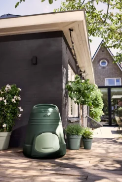 Intratuin Elho green basics Komposter 200 l| Pflanzerde & Substrat|Komposterde