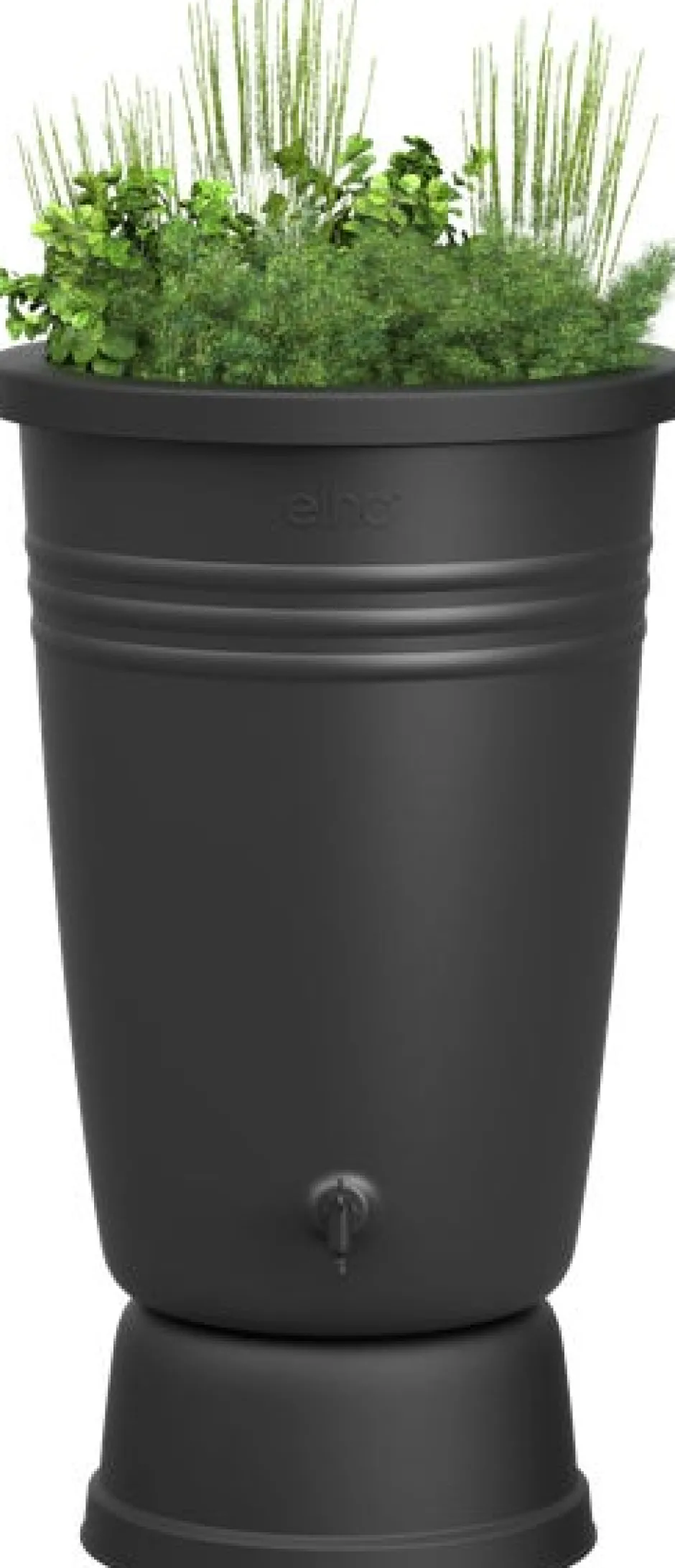 Intratuin Elho green basics Regentonne plus 110 l| Gießen & Bewässerung|Regentonnen