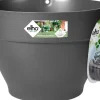 Intratuin Elho Hängetopf Vibia D 26 H 18 cm anthrazit| Blumenampeln & Hängetöpfe|Blumentöpfe & Pflanzgefäße