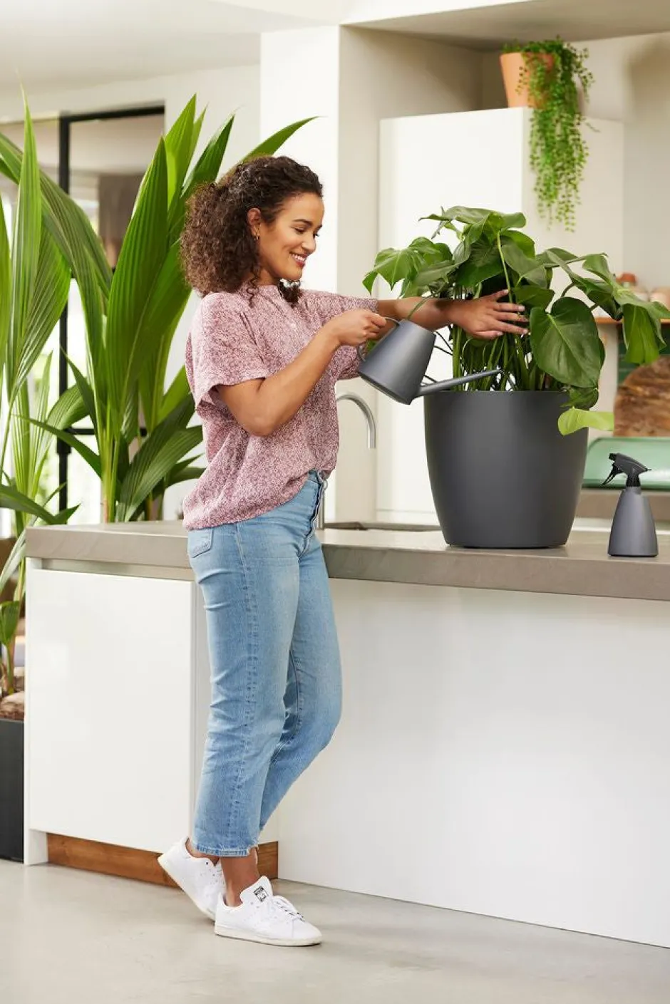 Intratuin Elho Pflanzensprüher Brussels anthrazit 0,7 l 11,5 x 8,9 x 22,9 cm| Gießen & Bewässerung|Drucksprüher & Pflanzensprüher