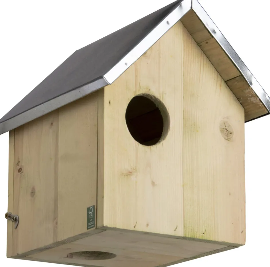 Intratuin Esschert Design Eichhörnchenhaus naturell 25,3 x 26,3 x 29 cm| Futterhäuser & Nistkästen