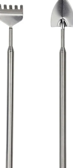 Intratuin Esschert Design Handschaufel und Harke silber silber 10,4 x 10,4 x 19 cm| Schuffeln|Schuffeln