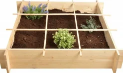 Intratuin Esschert Design Kastenbeet 100 x 100 x 13,7 cm| Hoch- & Frühbeete