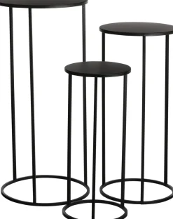 Intratuin Everydays by Beistelltisch Quinty schwarz D 27 H 60 cm| Beistelltische|Beistelltische