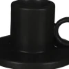 Intratuin Everydays by Kerzenständer Ears schwarz D 12,5 cm H 7 cm| Kerzenständer