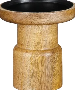 Intratuin Everydays by Kerzenständer Lissy naturell D 10 H 13 cm| Kerzenständer