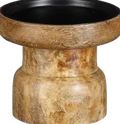 Intratuin Everydays by Kerzenständer Lissy naturell D 10 H 8 cm| Kerzenständer