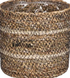 Intratuin Everydays by Pflanzkorb Celestial weiß D 9,5 H 9,5 cm| Pflanzkörbe|Pflanzkörbe