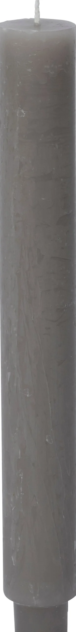 Intratuin Everydays by Stabkerze Rustic grau 10 Std. D 3 H 25 cm| Stabkerzen